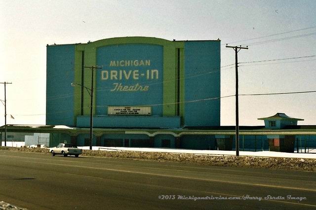 Michigan Drive-In Theatre - Old Shot From Harry Skrdla (newer photo)